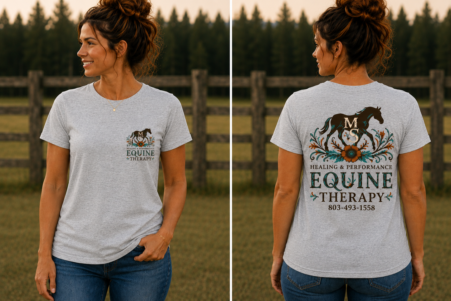MS Equine Therapy Unisex T-Shirt