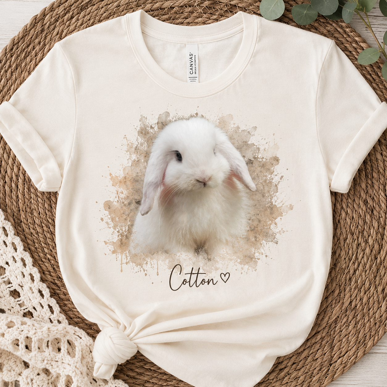 Custom Pet Portrait Tee