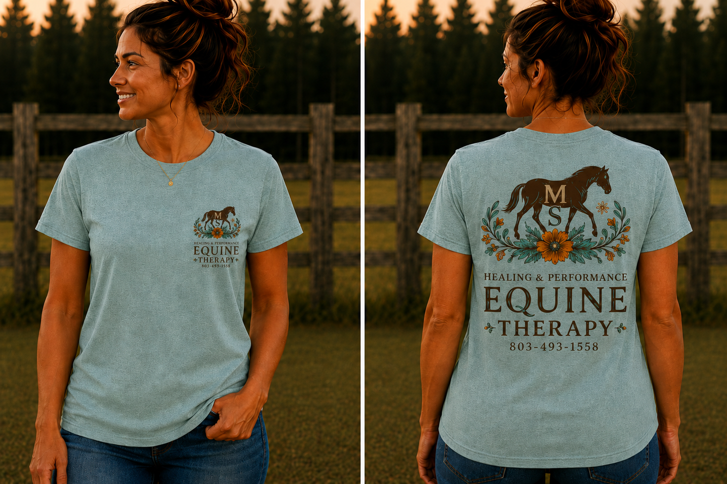 MS Equine Therapy Unisex T-Shirt