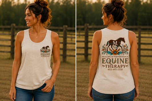 MS Equine Therapy Unisex Tank