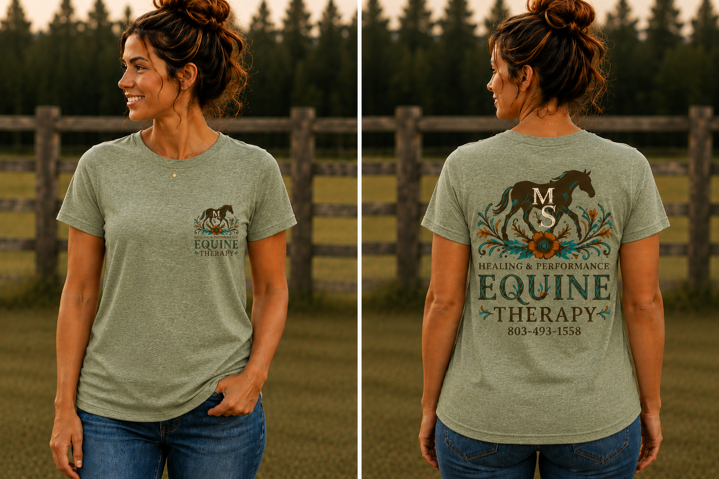 MS Equine Therapy Unisex T-Shirt