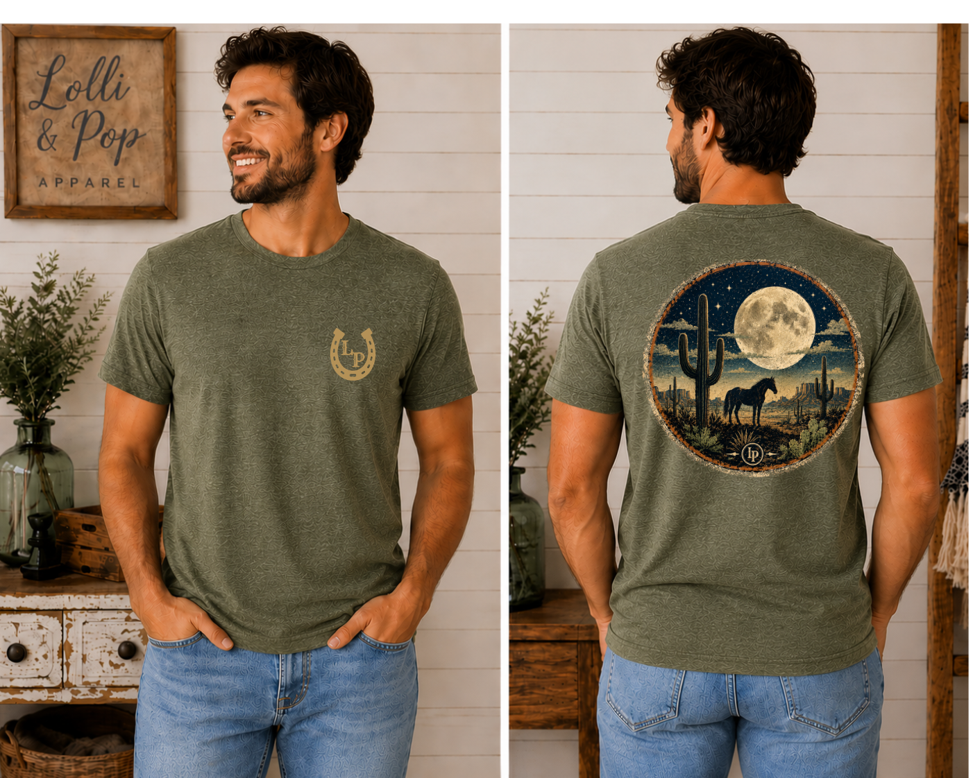 Horse Moon Desert