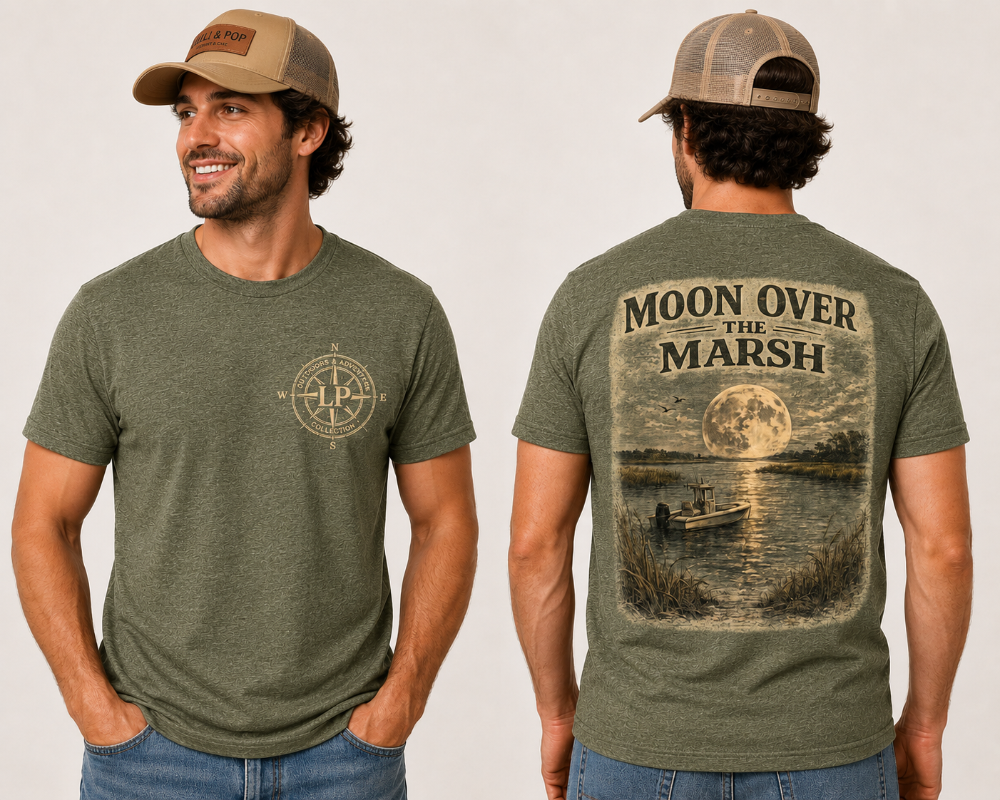Moon Over The Marsh